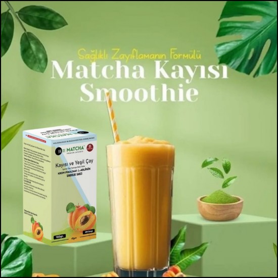 Matcha detox L-Carnitine met abrikozensmaak