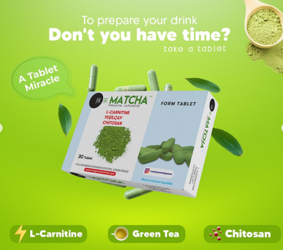 Matcha Premium Matcha Form L-Carnitine tablet